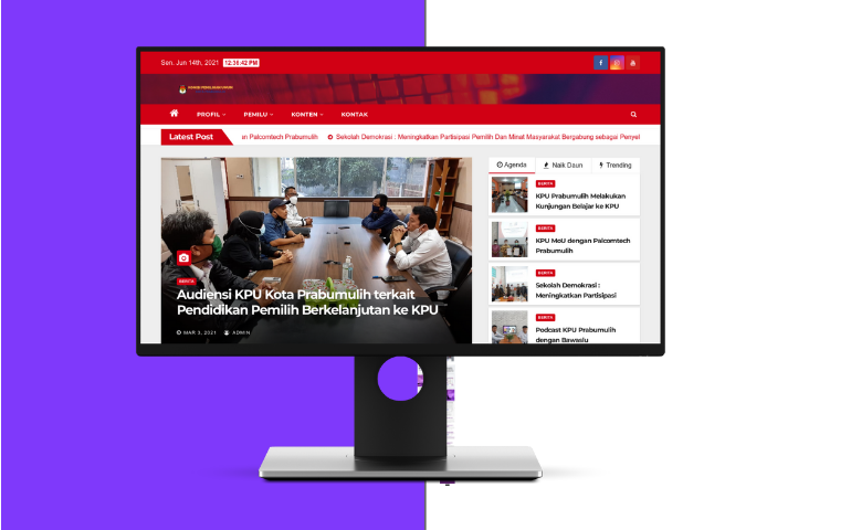 Tim Dimancy sedang melakukan brainstorming desain